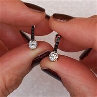 Orecchini Bibò Gioielli Donna in Oro bianco Diamante 0.446 Ct GOR0BN - GOR0BN